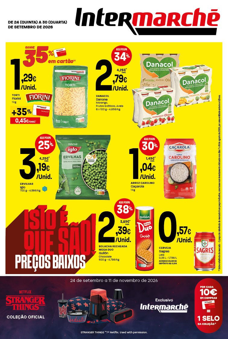 Mini Folheto Semanal de 24 a 30 de Setembro