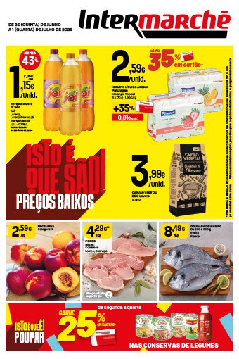 Folheto Semanal de 25 de Junho a 1 de Julho