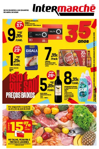 Mini Folheto Semanal de 16 a 22 de Abril