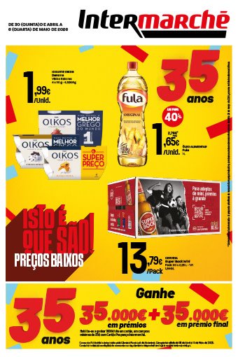 Mini Folheto Semanal de 30 de Abril a 6 de Maio
